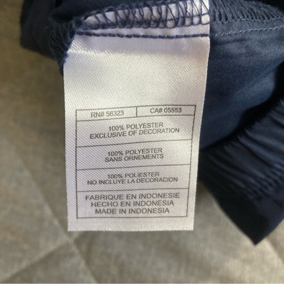 Nike Sportswear Windbreaker Blue Orange Size Large Full Zip Lightweight Jacket - Picture 10 of 11